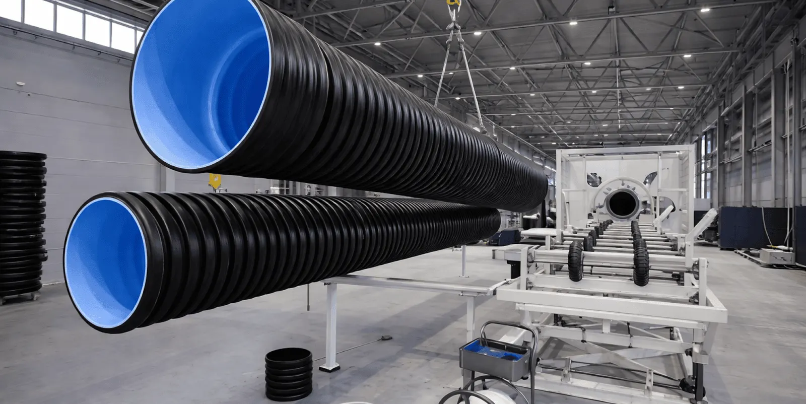 Производство полимерных труб TEXNOPIPE